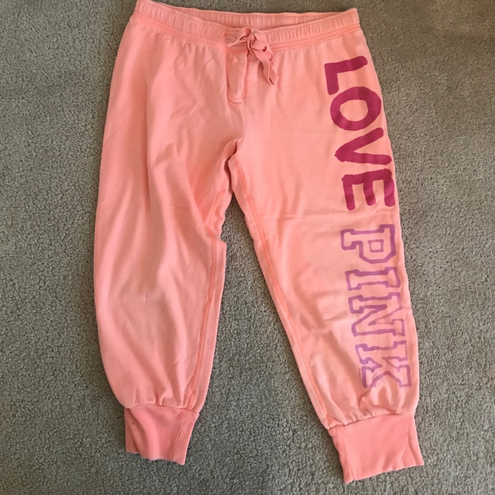 Barely worn VS PINK sweatpants